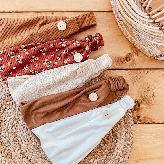 HEADBAND with BUTTONS for masks | CHOOSE Color or Pattern | hospital headband for healthcare work... | Etsy (US)