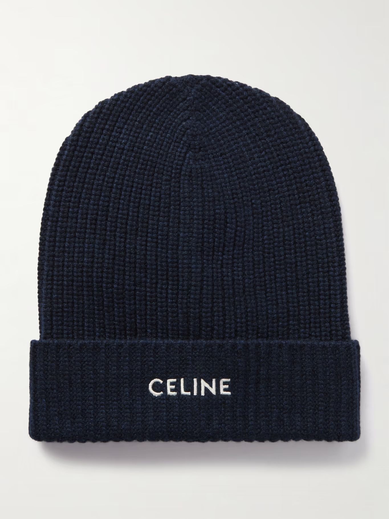 Logo-Embroidered Ribbed Cashmere Beanie | Mr Porter (US & CA)