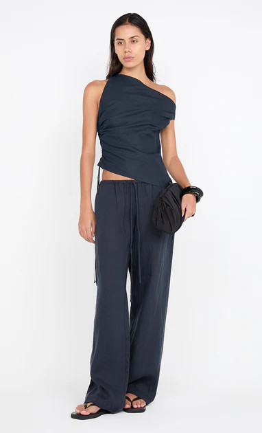 ELYCE ASYM TOP - INK | Bec & Bridge (Global)