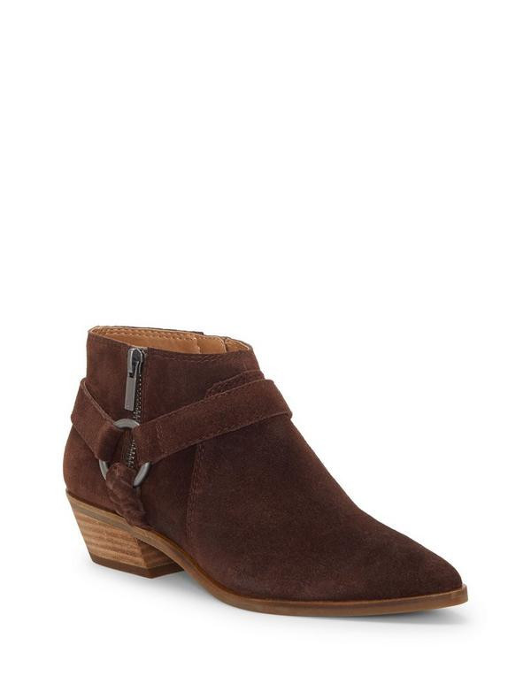 Enitha Suede Bootie | Lucky Brand