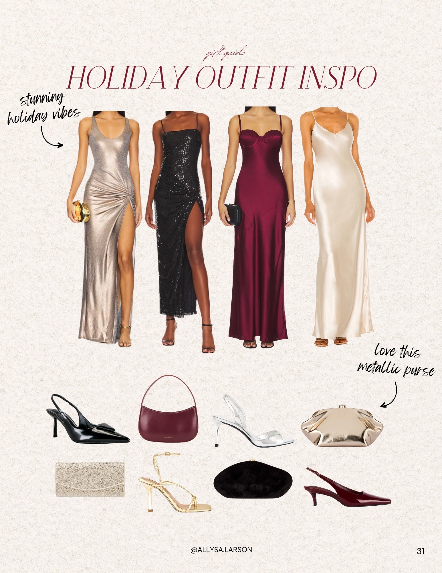Gift Guide: Holiday Outfit Inspo 

#LTKSeasonal #LTKGiftGuide #LTKHoliday