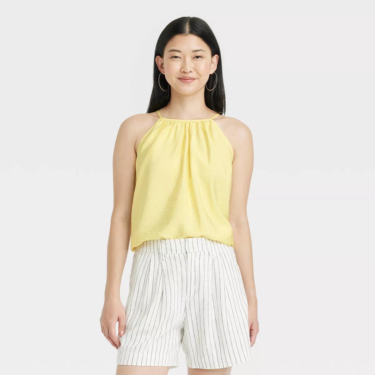 Women's Tank Top - A New Day™ Yellow S | Target