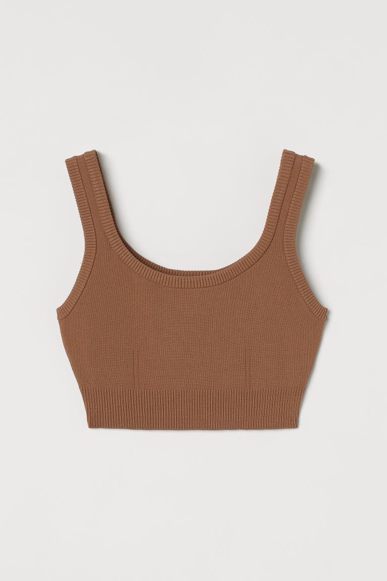 Crop Top in Feinstrick | H&M (DE, AT, CH, DK, NL, NO, FI)