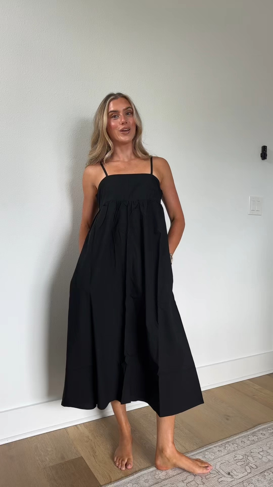 Amazon size XS ebossy Women's Summer Backless Tied Spaghetti Straps Casual Loose Cutout Maxi Dress with Pockets

#LTKootd #LTKSaleAlert #LTKdayinmylife