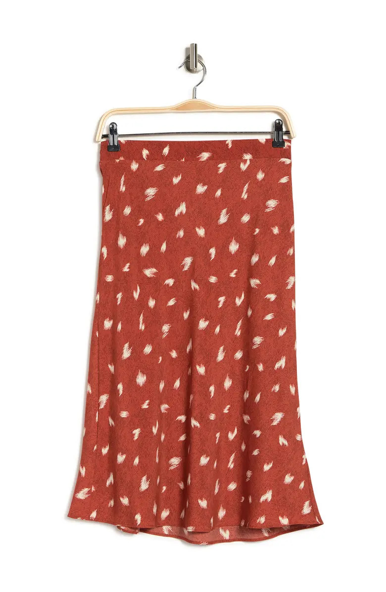 PLEIONE Dot Print Bias Skirt | Nordstromrack | Nordstrom Rack