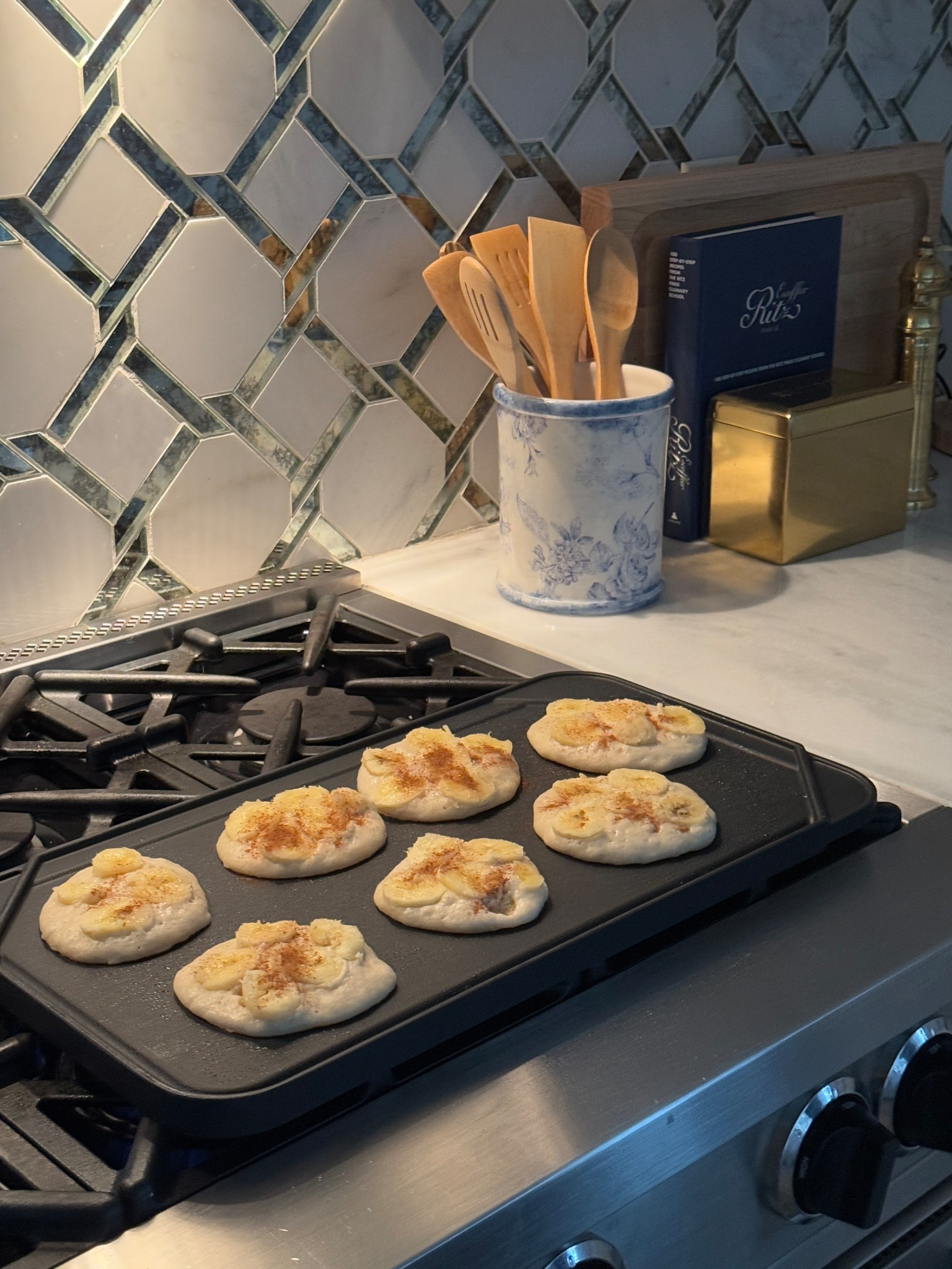 Sunday morning banana protein pancakes 🥞 

#LTKHome #LTKFamily #LTKSeasonal