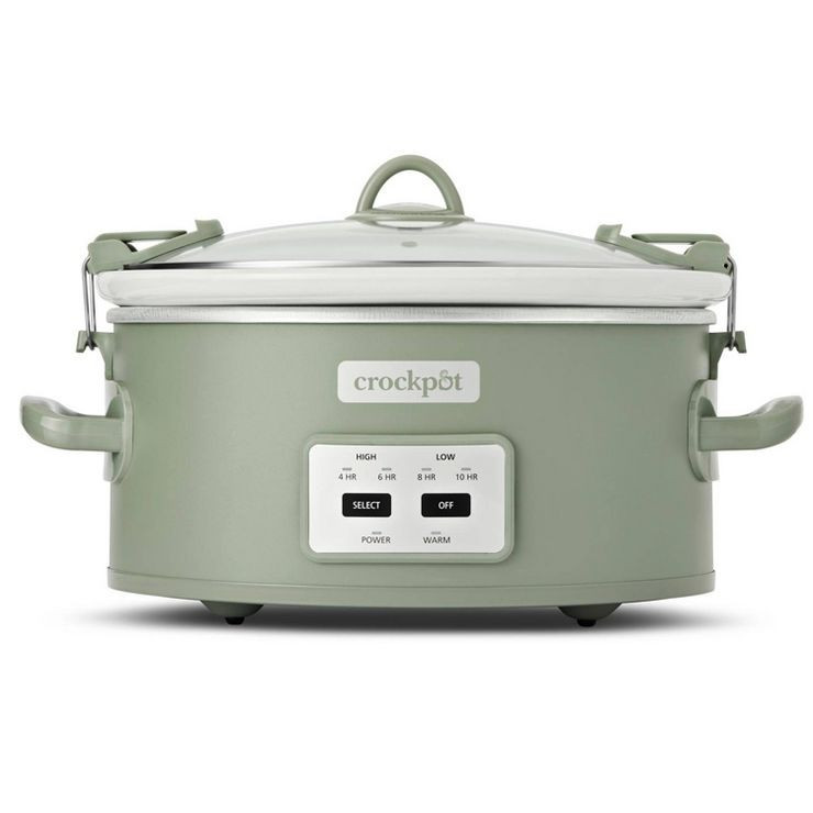 Crock Pot 6qt Cook and Carry Programmable Slow Cooker - Moonshine | Target