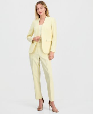 Women's Bi-Stretch Straight-Leg Dress Pants | Macy's