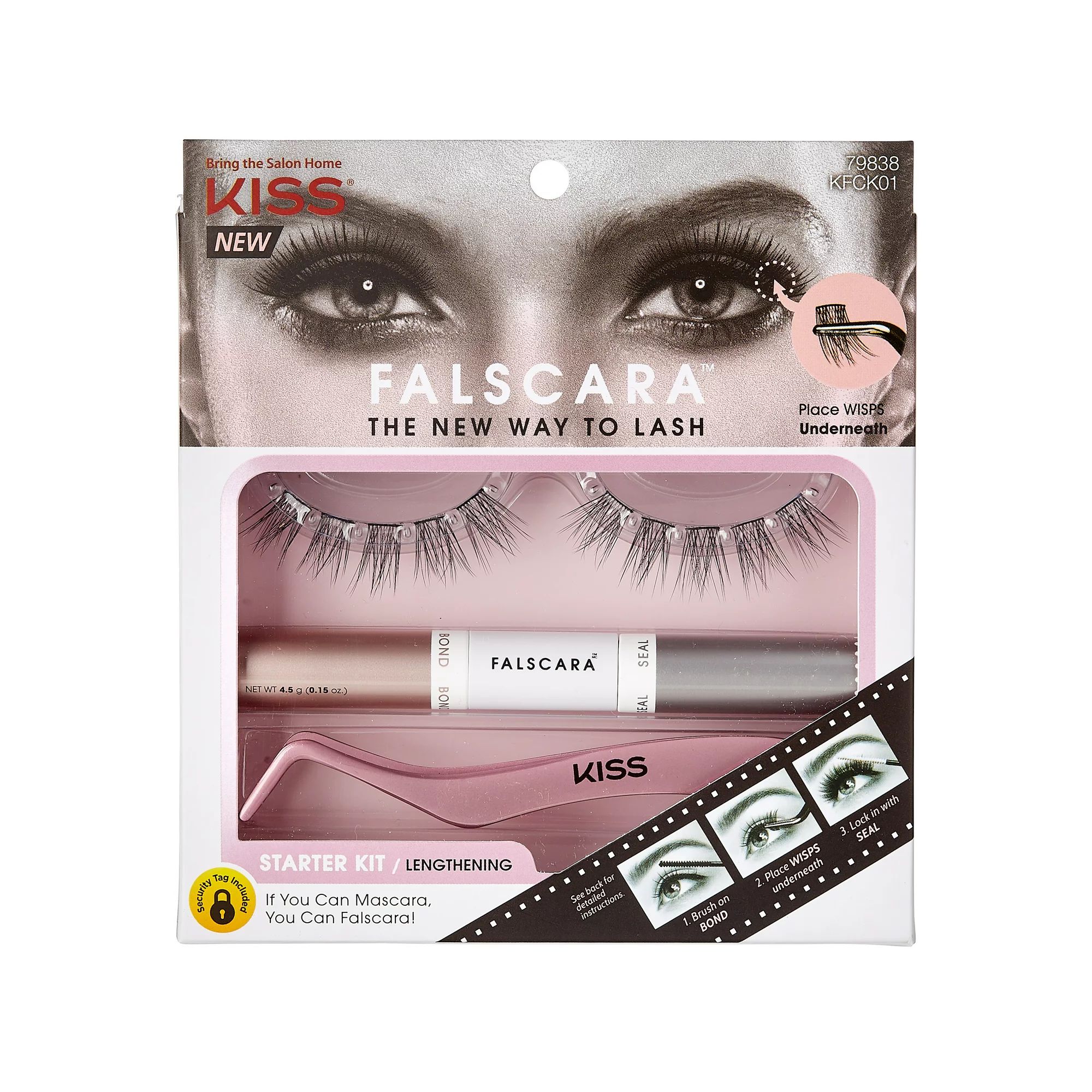 KISS Falscara Eyelash - Starter Kit 01 – False Eyelashes | Walmart (US)
