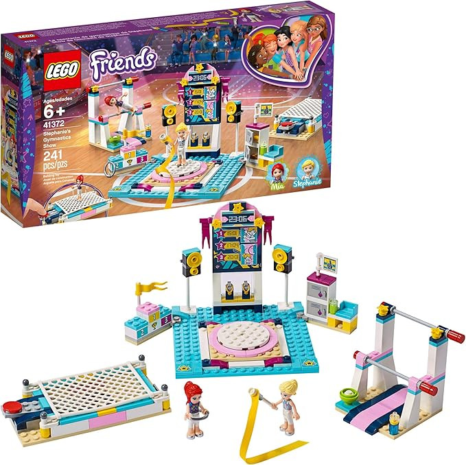 LEGO Friends Stephanie’s Gymnastics Show 41372 Building Kit (241 Pieces) | Amazon (US)
