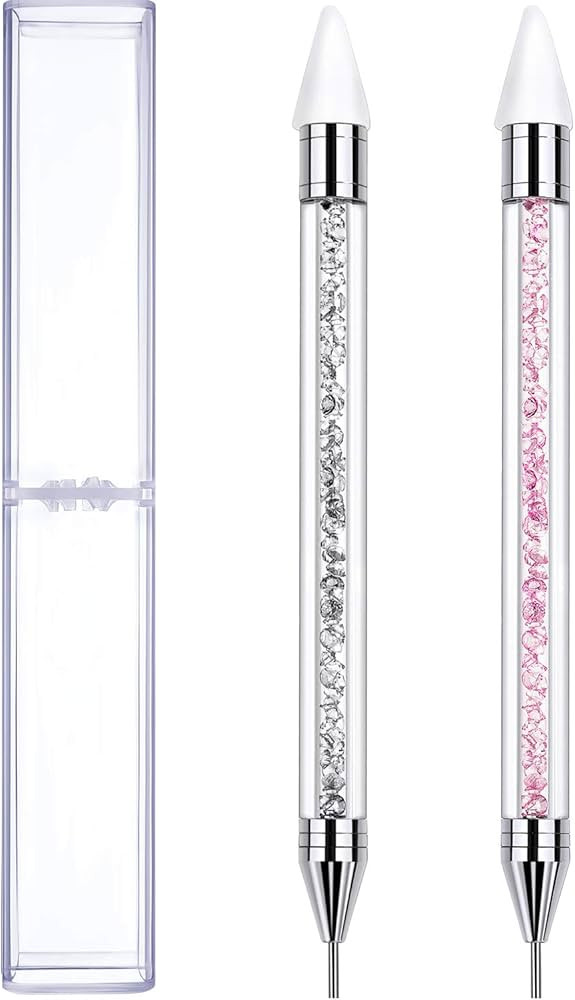 Tatuo 2 Pieces Rhinestone Picker Dotting Pen, Dual-ended Rhinestone Gems Crystals Studs Picker Wa... | Amazon (US)