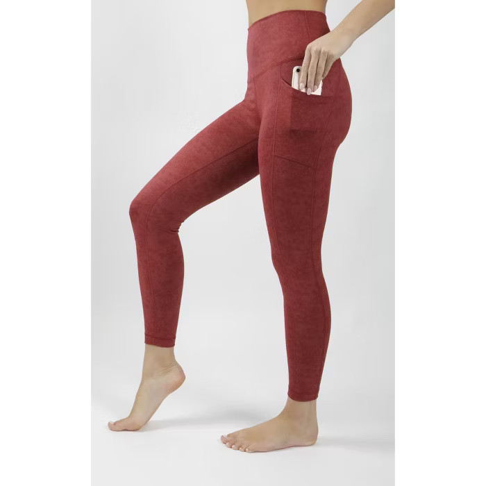 90 Degree By Reflex - Women's Wonderflex Blizzard Elastic Free High Waist Side Pocket Ankle Leggi... | Target