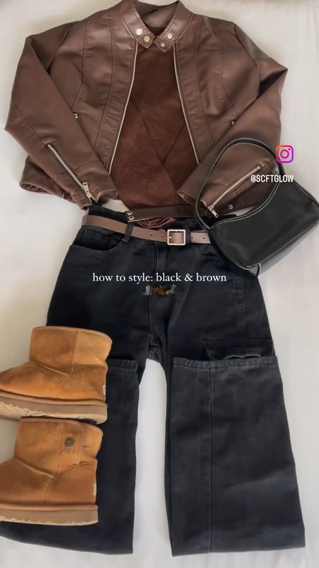 styling black & brown for autumn


brown jumper black cargo jeans mini ugg boots brown leather belt minimal style autumn outfit ideas pinterest outfits 

#LTKeurope #LTKSeasonal #LTKstyletip