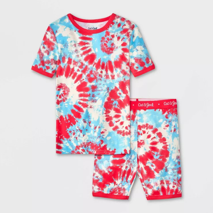 Kids' 2pc Americana Swirl Pajama Set - Cat & Jack™ | Target