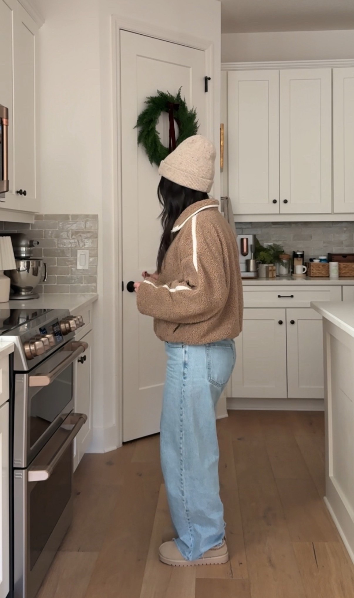 Cozy winter outfit and low rise jeans

#LTKootd #LTKgrwm