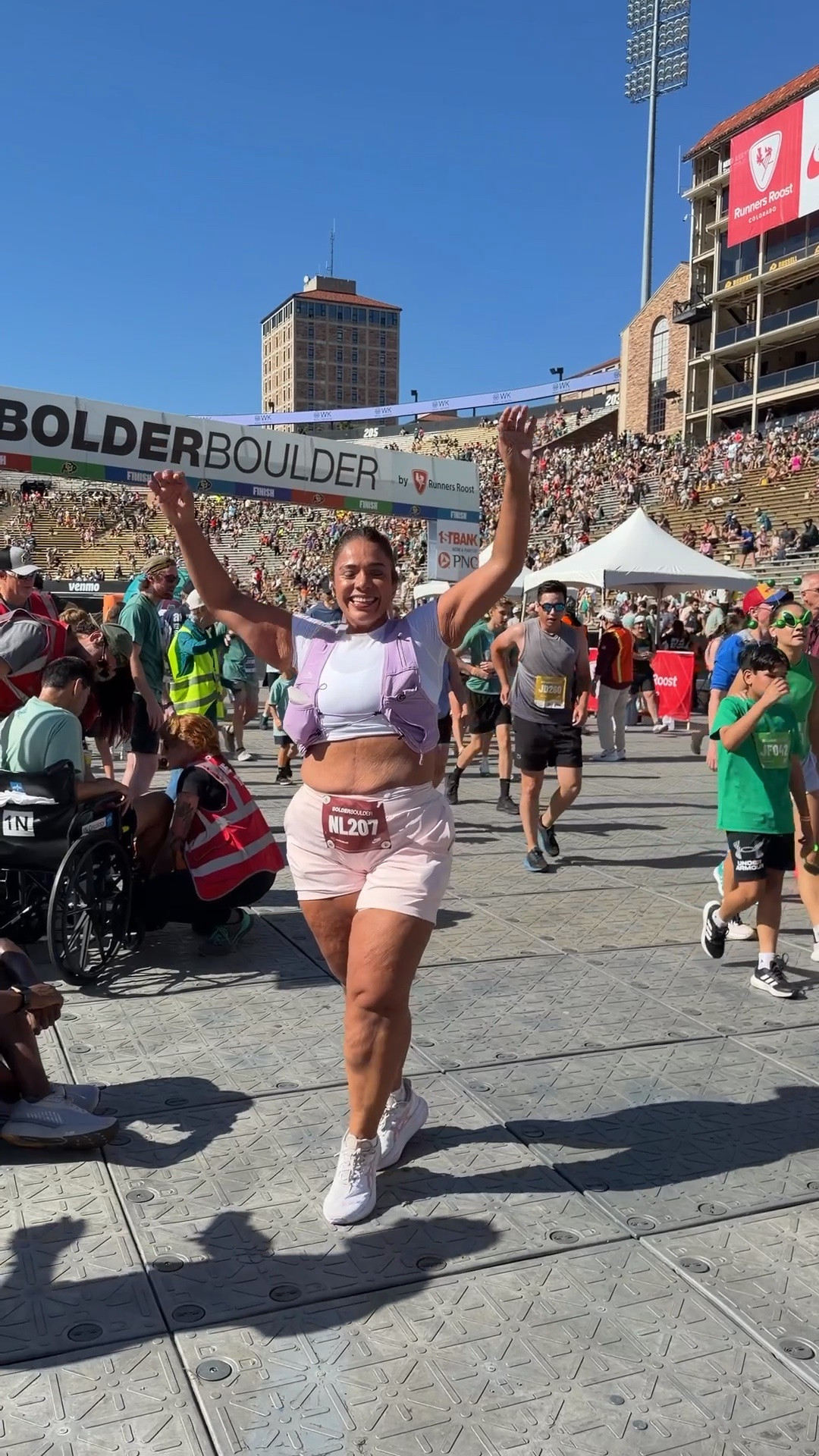 hello beautiful Boulder Colorado ⛰️☀️

Second year doing this race, growing up here in Colorado I would always hear the excitement of people completing this race and thought to myself that it must be so nice for the people that can do that!

🥹 it dawned on me today I’m those people so excited to run this race, full circle moment for me

Don’t forget I started at 450 lbs walking around the neighborhood, today I’m a runner, slow runner but runner nonetheless 💜 you can do this 

#weightloss #weightlossjourney #motivation #transformation #running

#LTKfitnessgoals #LTKPlusSize #LTKMidsize
