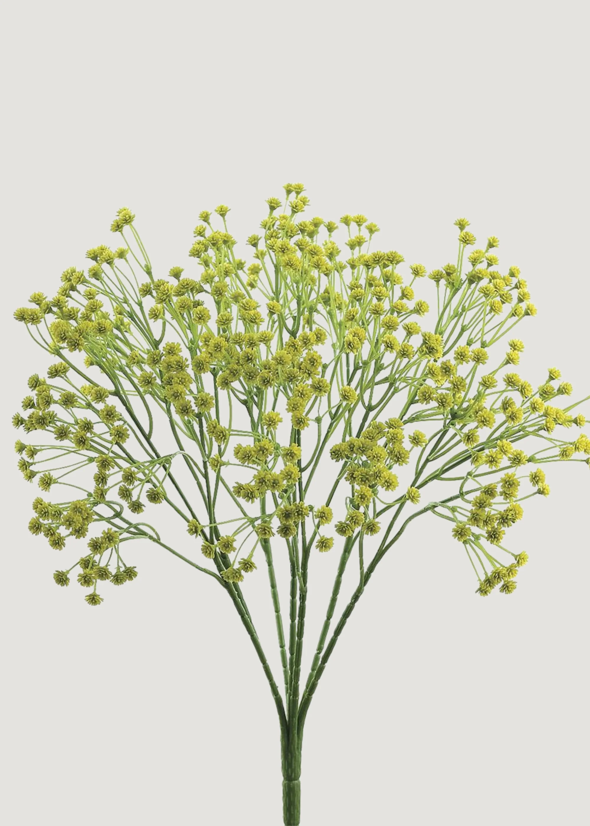 Green Artificial Baby's Breath Flower Bush - 15 | Afloral