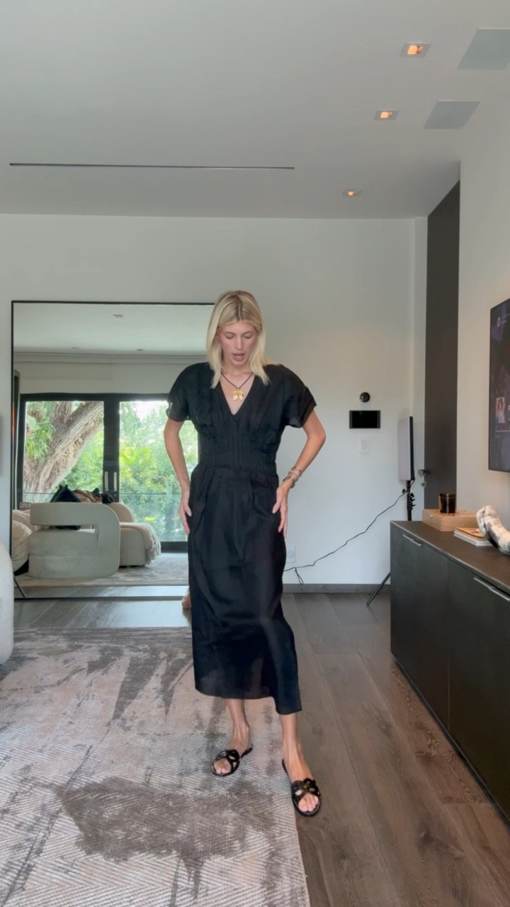 Easy black linen dress for summer! 🖤

#LTKShoeCrush #LTKStyleTip