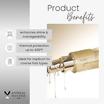 Kenra Professional Platinum Luxe Shine Oil | Gold Enriched Nourishing Elixir |Enhances Shine & Ma... | Amazon (US)