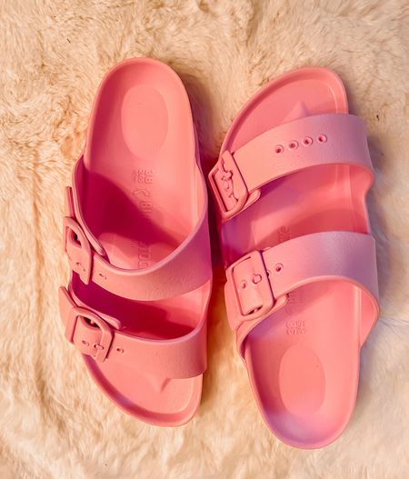 Could these pink Birkenstocks be any cuter?!
The answer is no! No, the couldn’t be any cuter!
Even better, they come in under $50! They are SO comfortable. They come in 5 or 6 colors…but, we all know that pink is a neutral 😉
Sandals, summer, Birkenstocks, summer outfits, shoes

#LTKFindsUnder50 #LTKSeasonal #LTKShoeCrush