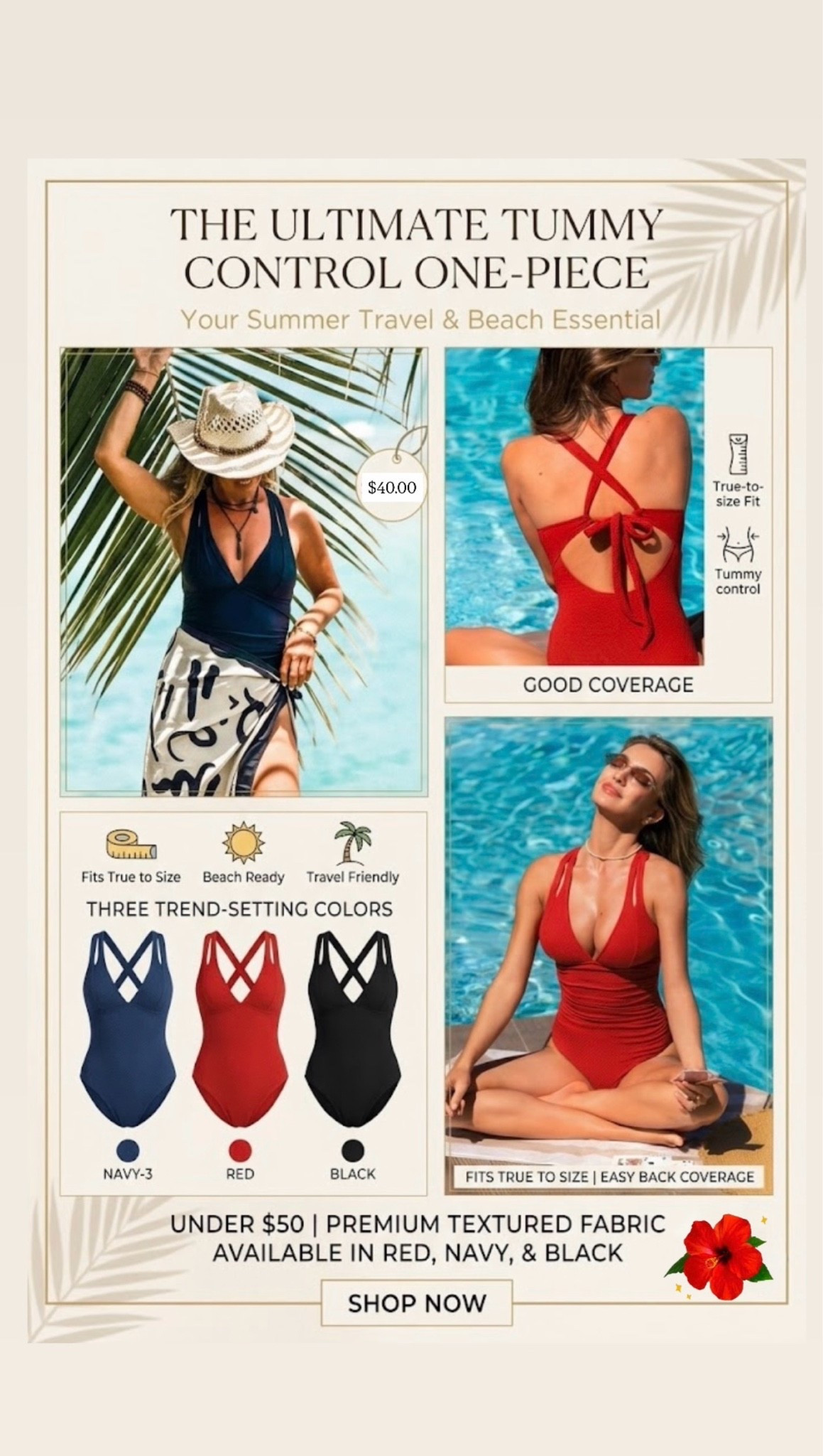 Flattering Tummy Control One-Piece Swimsuit | Best Beach & Travel Swimwear 

Use code ISLE15 for 15% off on orders $70+ on @Cupshe

#LTKmomlife #LTKSwim #LTKOver40