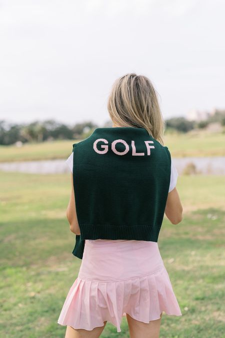 SARAH20 for 20% off this adorable golf sweater.  Perfect for the masters!  

#LTKover40 #LTKSeasonal #LTKfitness
