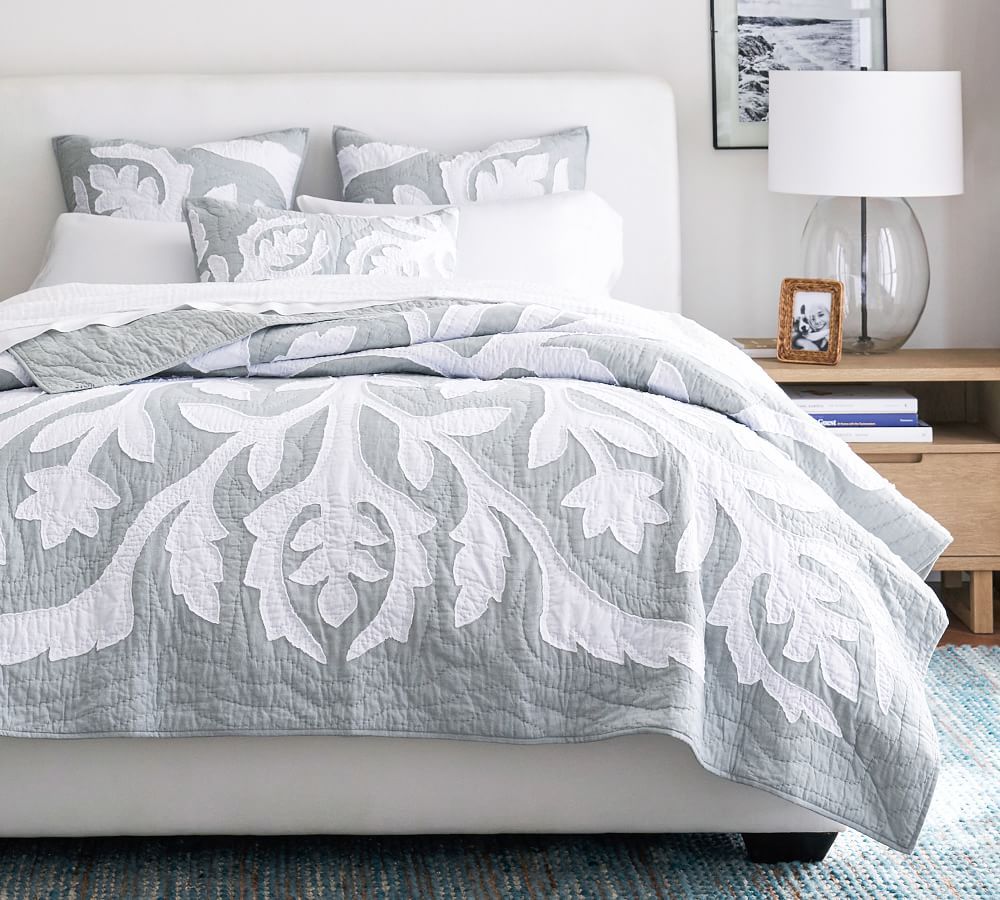 Ohana Handcrafted Cotton Quilt | Pottery Barn (US)