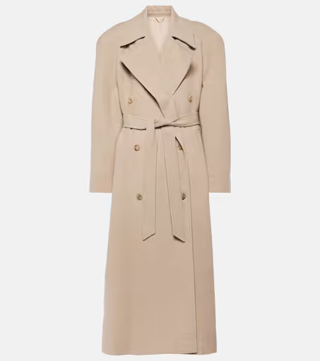 Double-breasted cashmere coat | Mytheresa (INTL)