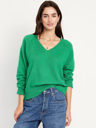SoSoft Loose V-Neck Sweater | Old Navy (US)