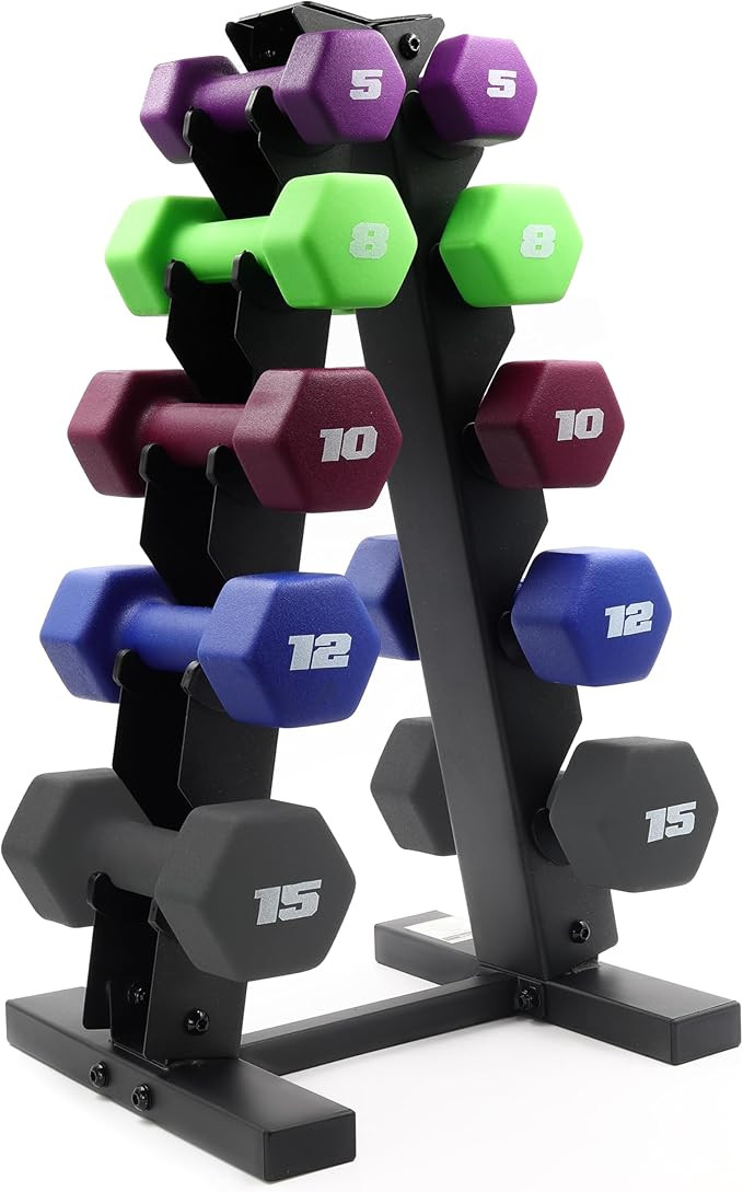 CAP Barbell Neoprene Dumbbell Weights Pairs & Sets | Multiple Colors | Amazon (US)
