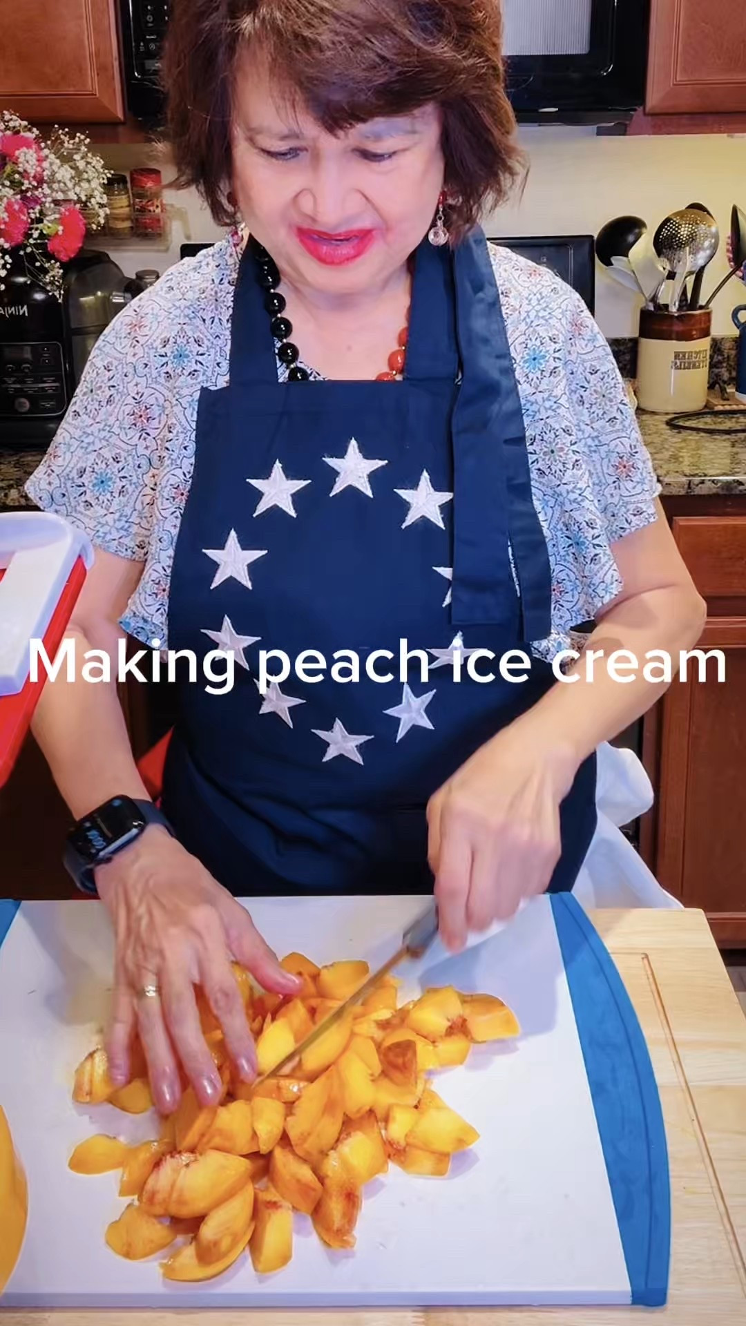 
There’s nothing quite like making your own ice cream—homemade sounds good! especially when it’s packed with the vibrant flavors of fruits in season…like peaches! Or any other fruits like sweet mangoes, ripe strawberries, or bursting blueberries, this is the sweetest way to celebrate summer. 

#LTKSeasonal #LTKParties #LTKHome