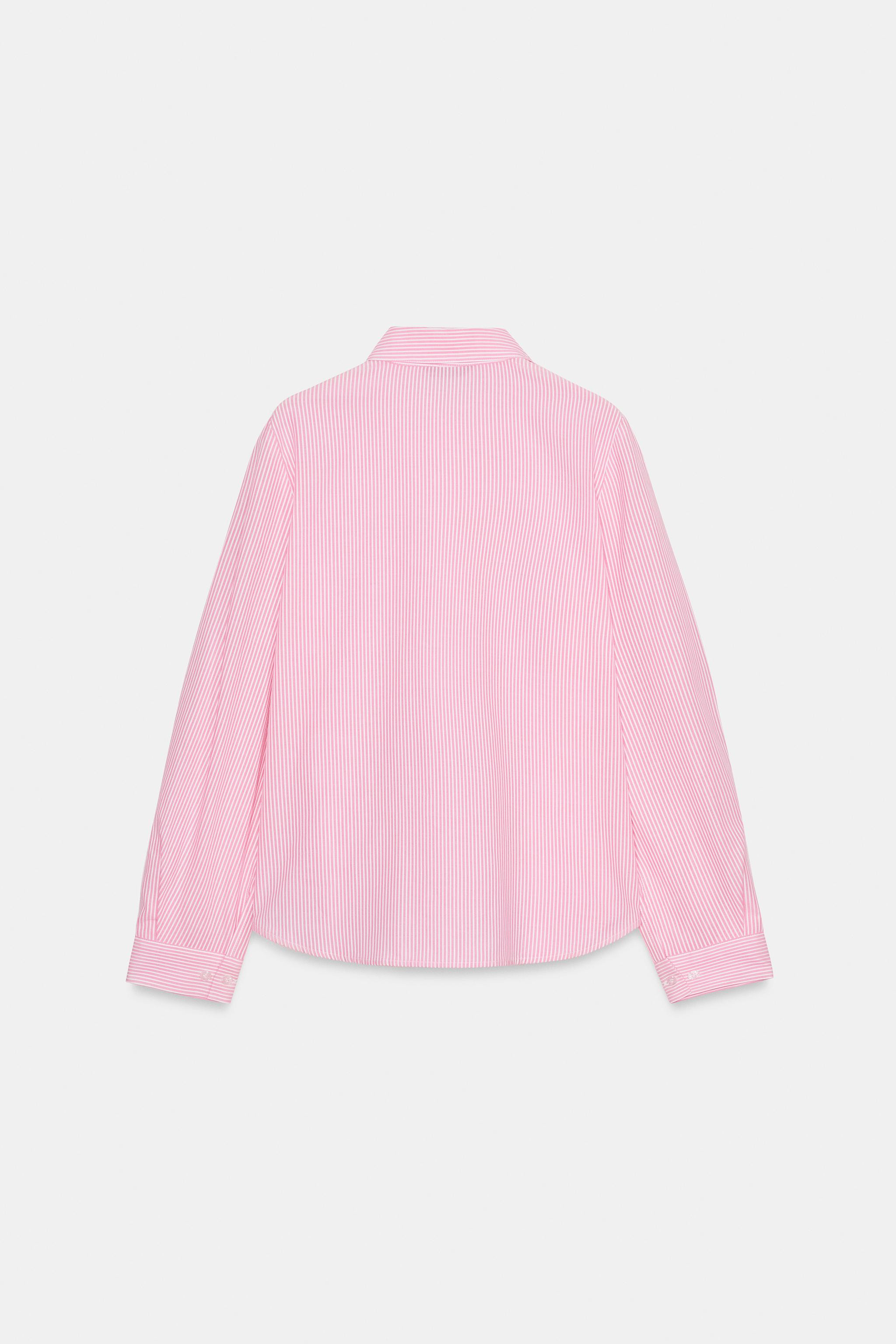 STRIPED COTTON SHIRT | Zara US