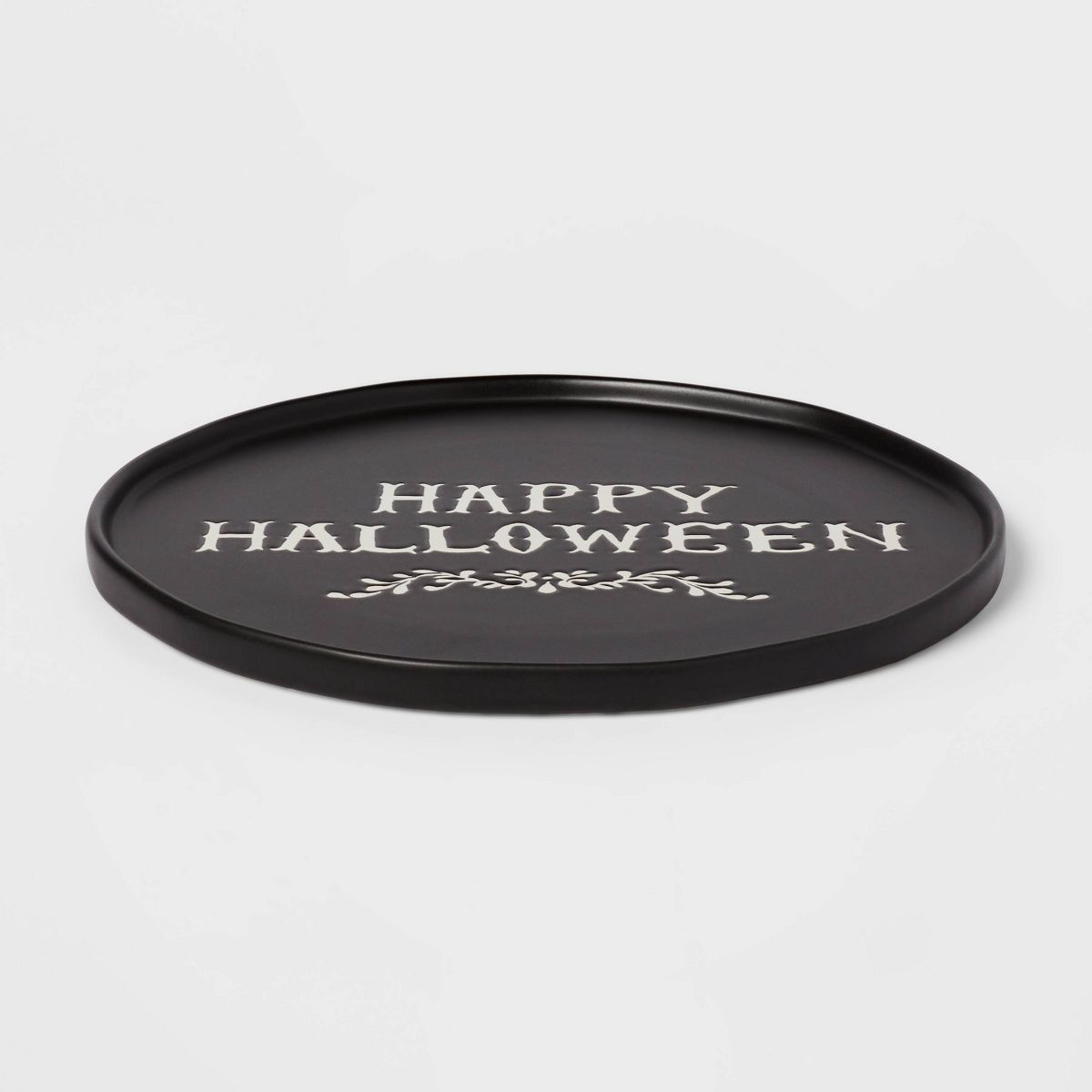 Halloween Stoneware Serving Platter 'Happy Halloween' - Threshold™ | Target