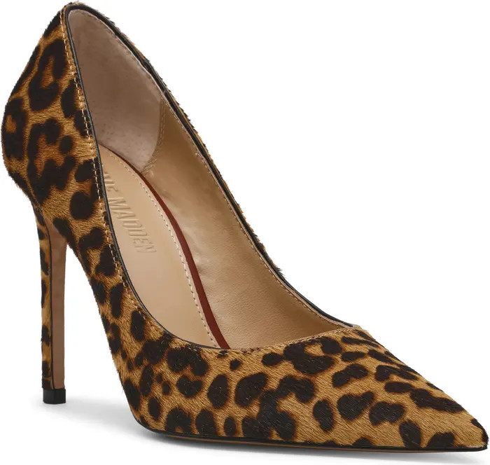 Steve Madden Thrive Genuine Calf Hair Pointed Toe Pump (Women) | Nordstrom | Nordstrom