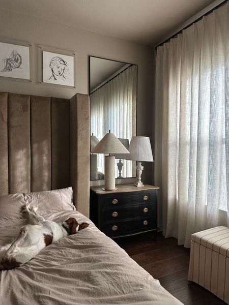 Bedroom links. The nightstands are out of stock from One Kings Lane, I’ll link them if they come back!  

#LTKhome