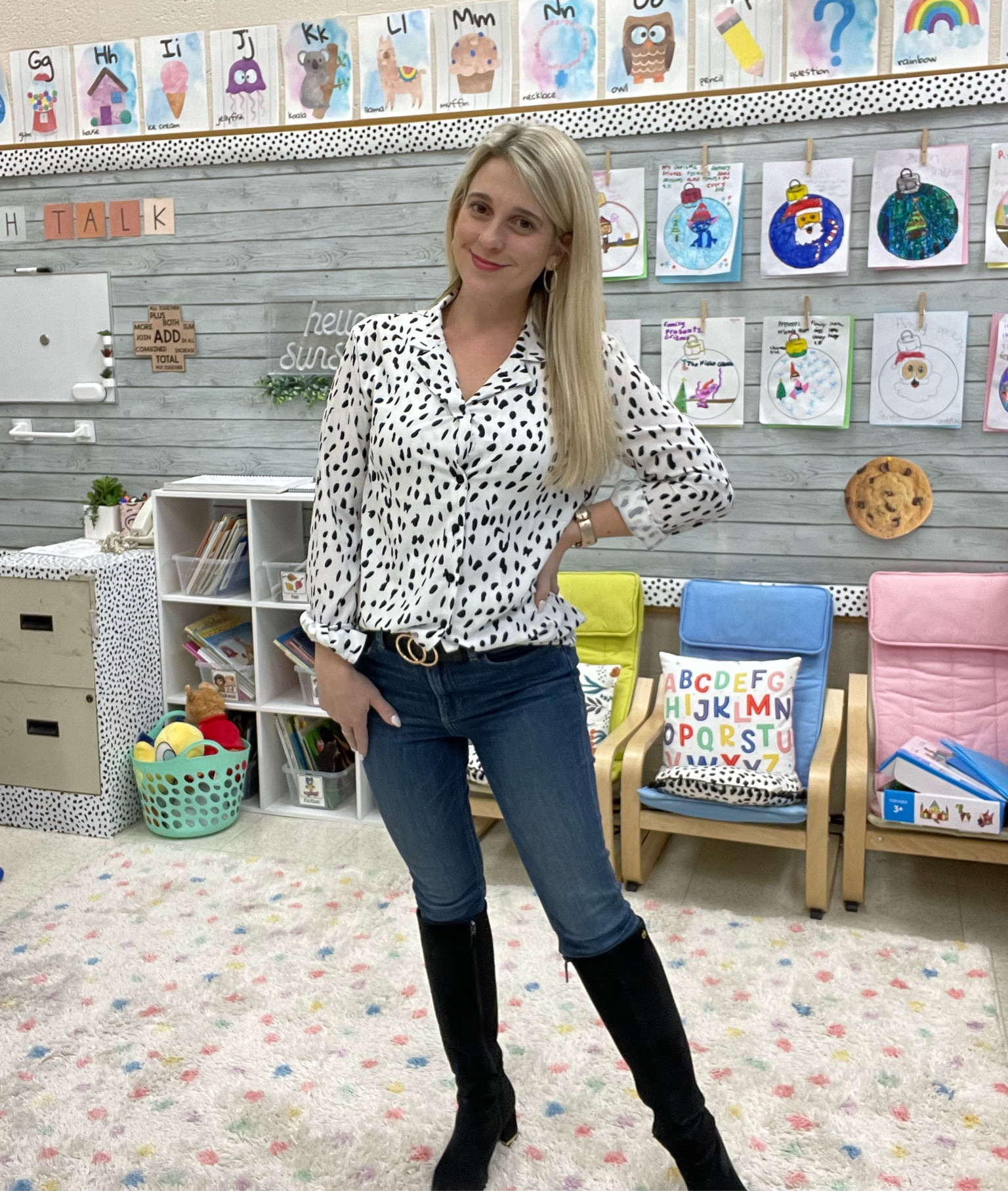 This shirt is “spot on”. Love this print ! 

#LTKSeasonal #LTKunder50 #LTKunder100