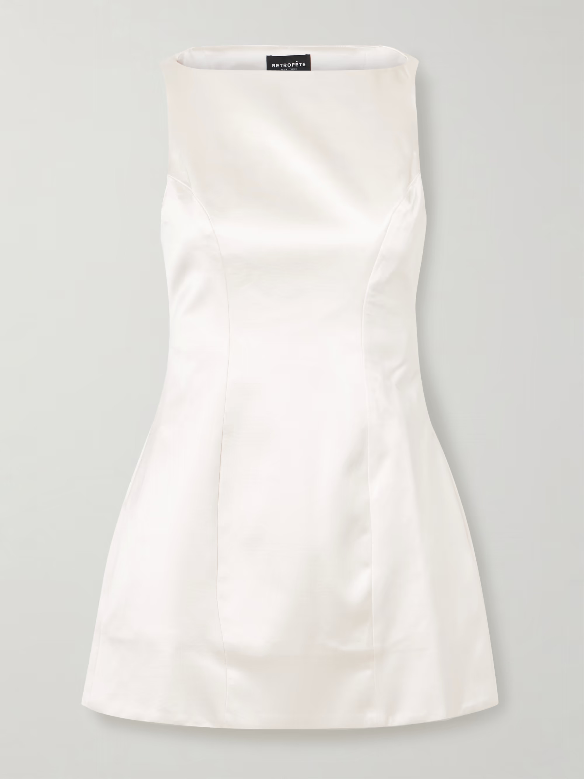 Livle duchesse-satin mini dress | NET-A-PORTER (UK & EU)