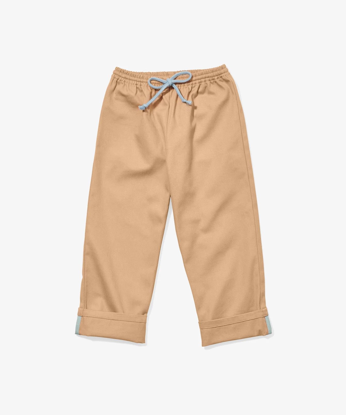 Tan Child's Pant with Drawcord Waist | Oso & Me | Oso & Me