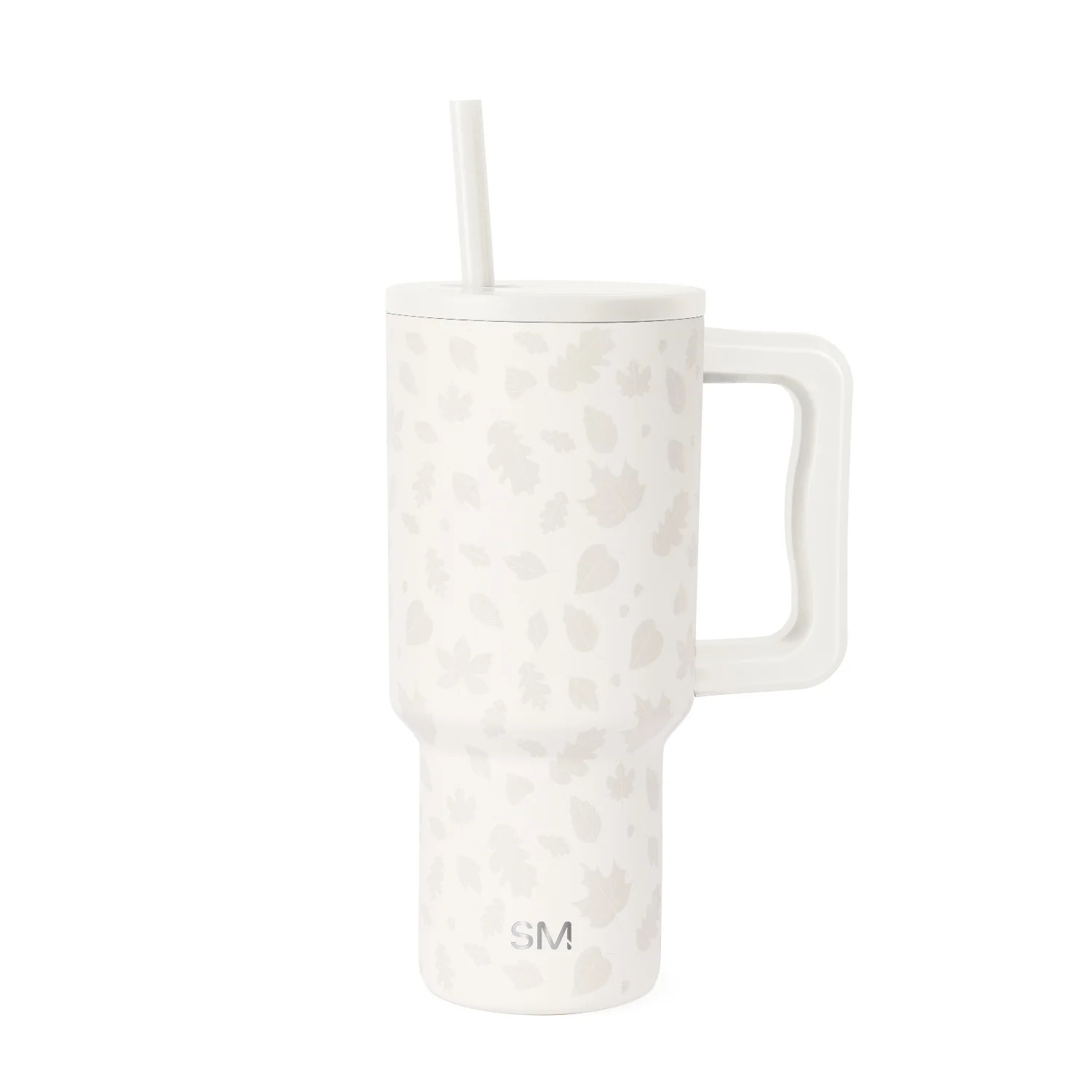 Simple Modern 30 fl oz Insulated Stainless Steel Trek Tumbler with Straw Lid | Falling Leaves on ... | Walmart (US)