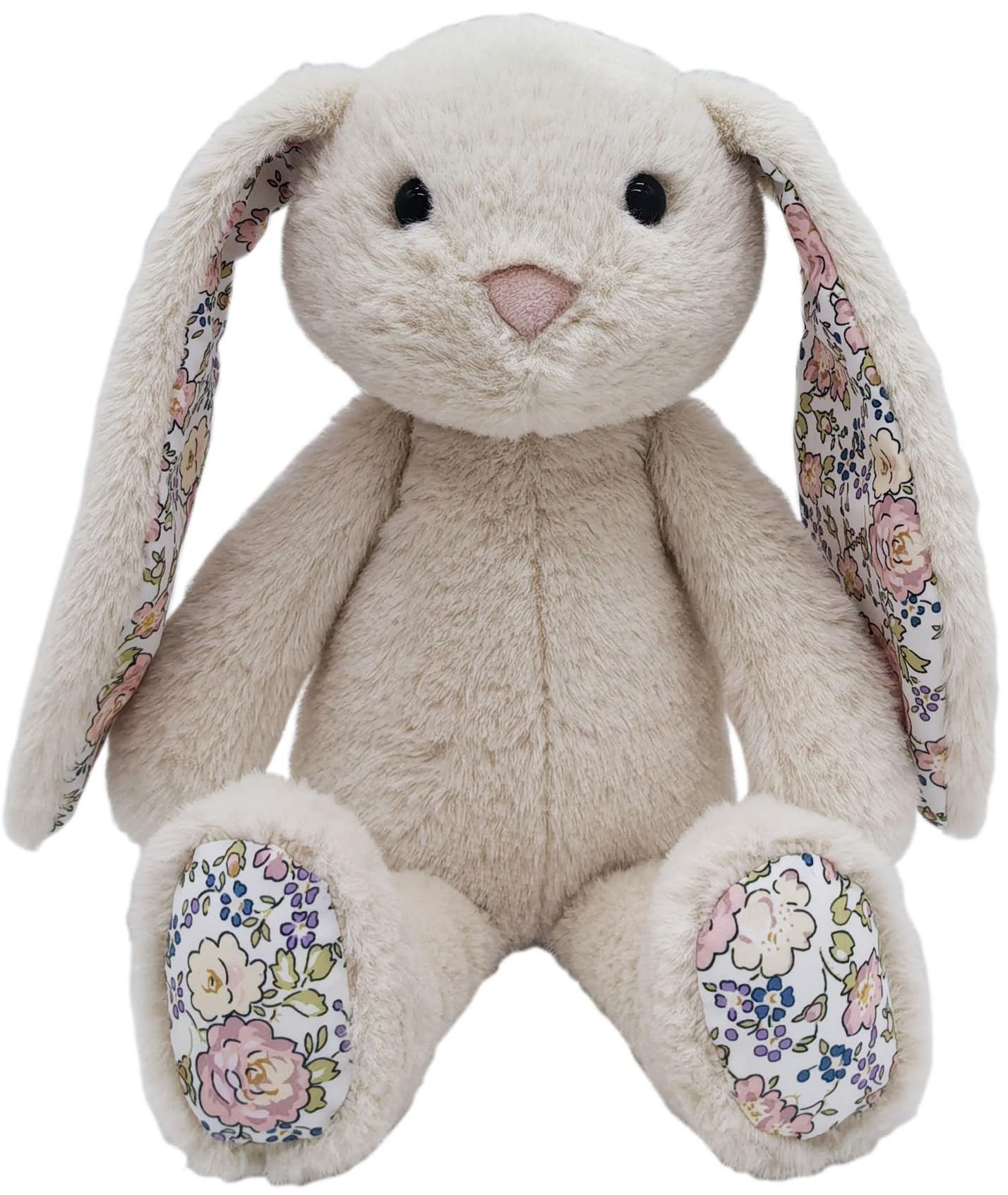 Easter Bunny Stuffed Animals with Cotton,Safe Material Soft Washable Stuffed Bunny,Cute Plush Toy... | Amazon (US)