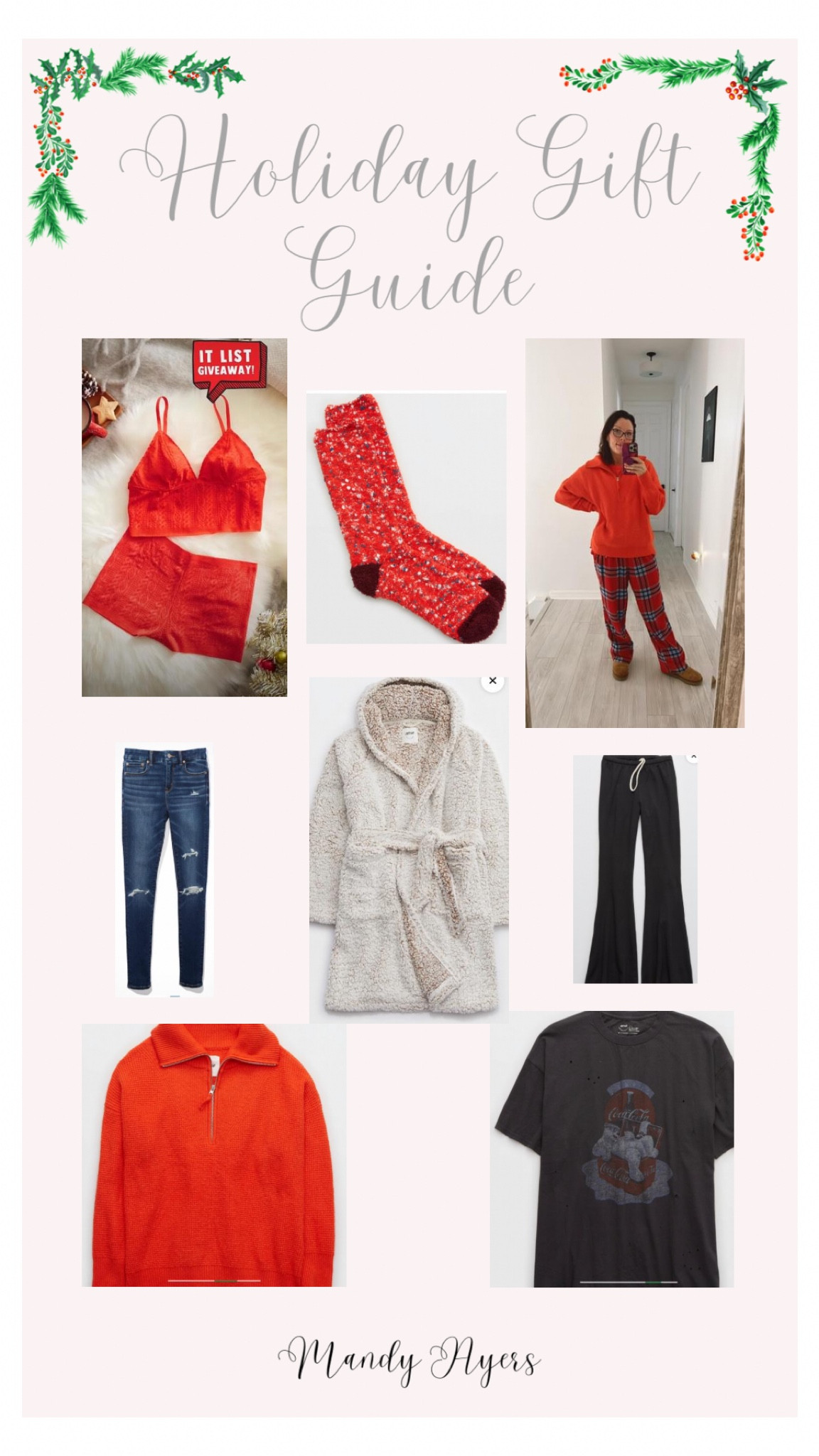 My Aerie Holiday picks! This gift guide is sure to make her oh so happy! Everything on sale!

#LTKGiftGuide #LTKsalealert #LTKHoliday