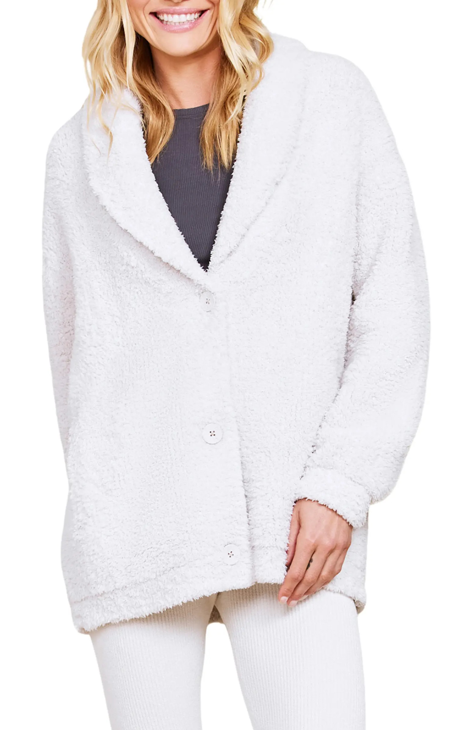 Barefoot Dreams® Cozy Chic® Shawl Collar Cardigan | Nordstrom | Nordstrom