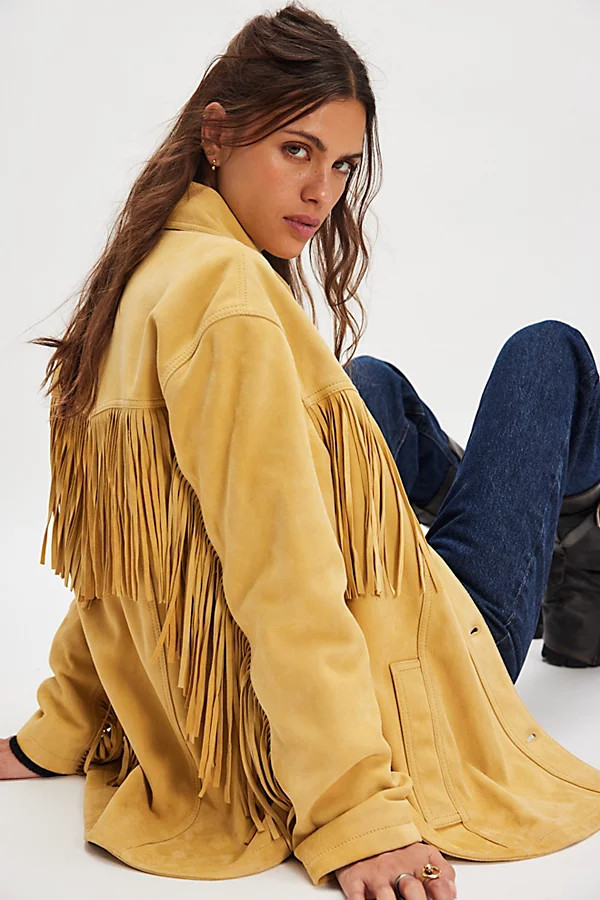 We The Free Fringe Out Suede Jacket | Free People (Global - UK&FR Excluded)