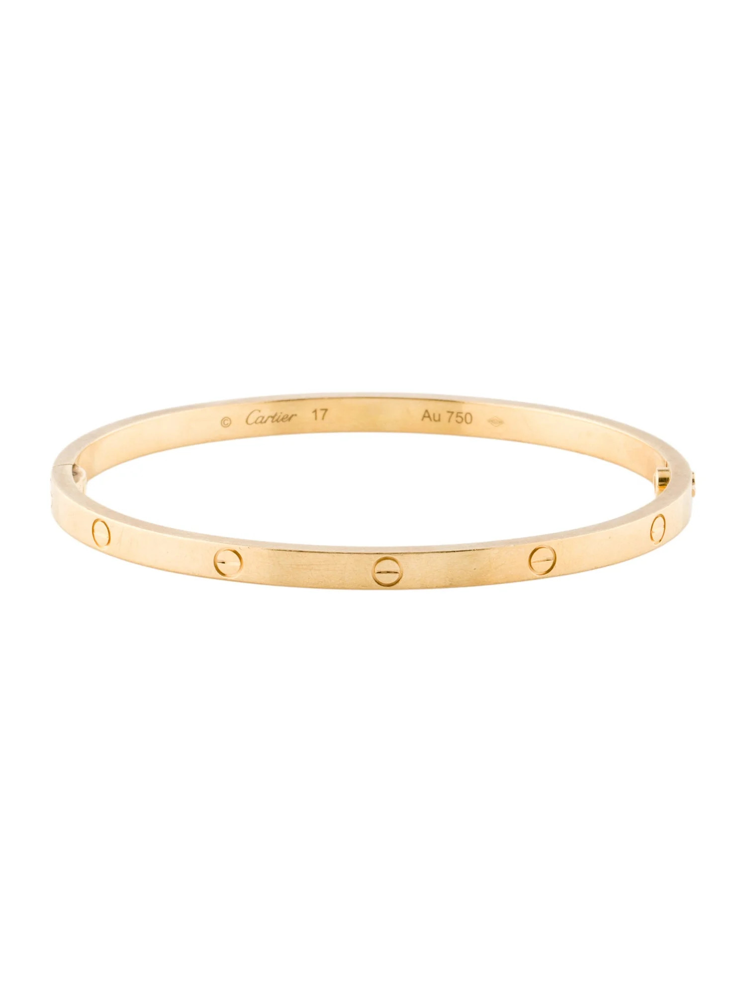 Cartier LOVE Bracelet, Small Model - Bangle, Bracelets - CRT150242 | The RealReal | The RealReal