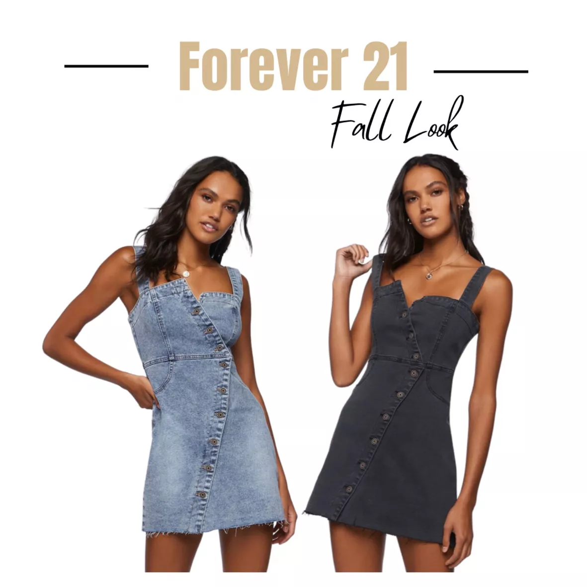 Forever in Denim Dress - Blue