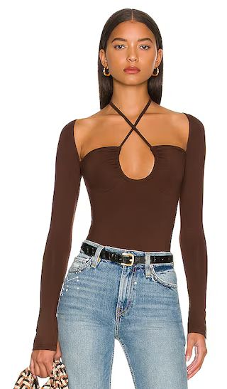 Storme Bodysuit in Chocolate | Revolve Clothing (Global)