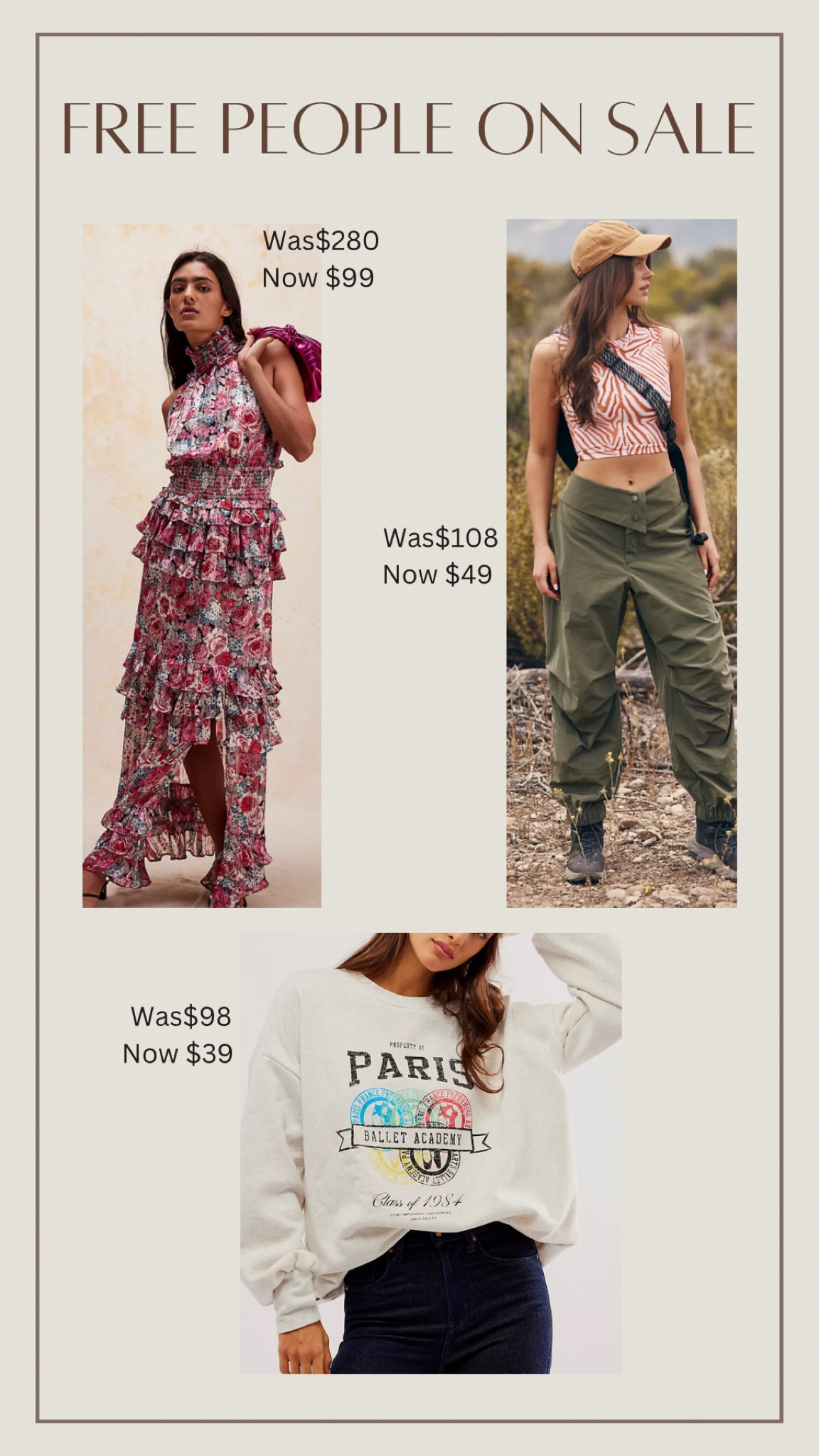 Free people on sale! 

#LTKfindsunder100 #LTKstyletip #LTKsalealert