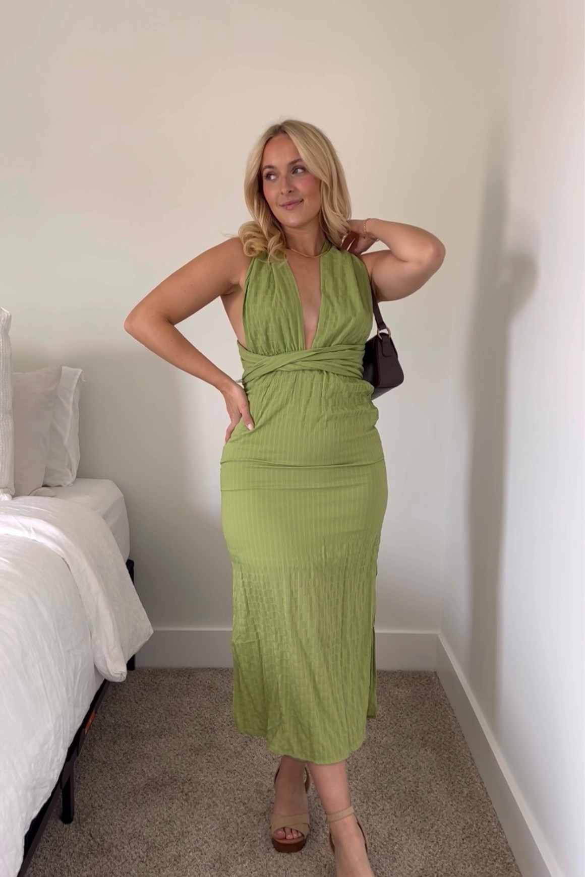 marici maxi dress green Esmeray Maxi Dress main image 0