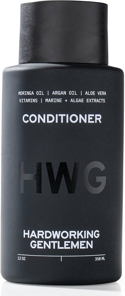 Hardworking Gentlemen Conditioner for Men, Includes Marine Extracts, Argan Oil, Aloe Vera, and Vi... | Amazon (US)