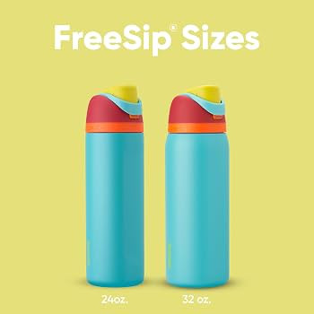 Owala FreeSip Insulated Stainless Steel Water Bottle with Straw, BPA-Free Sports Water Bottle, Gr... | Amazon (US)